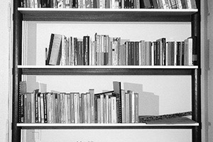Maßanfertigung eines Regals  mit Leiter  für Bibliothek zur Aufbewahrung von Büchern